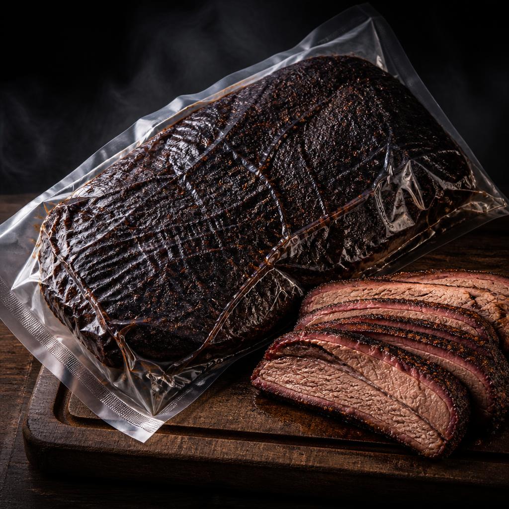 Brisket ahumado presentación de 2 kg