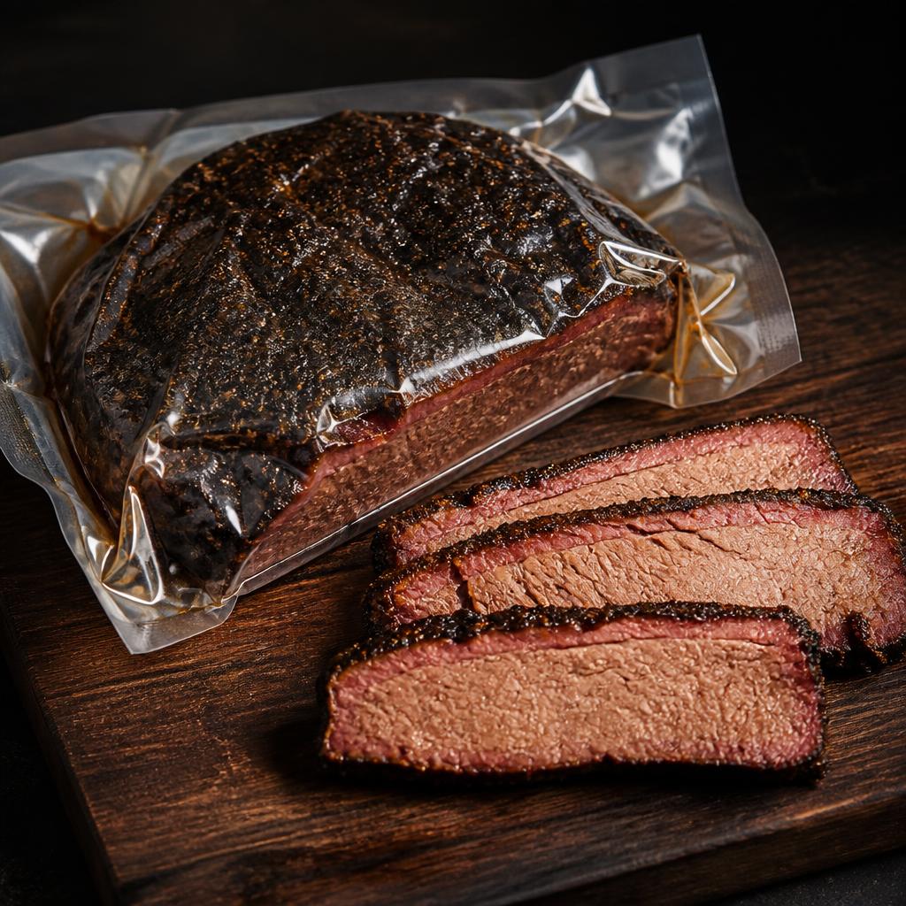 Brisket ahumado presentación de 500 g