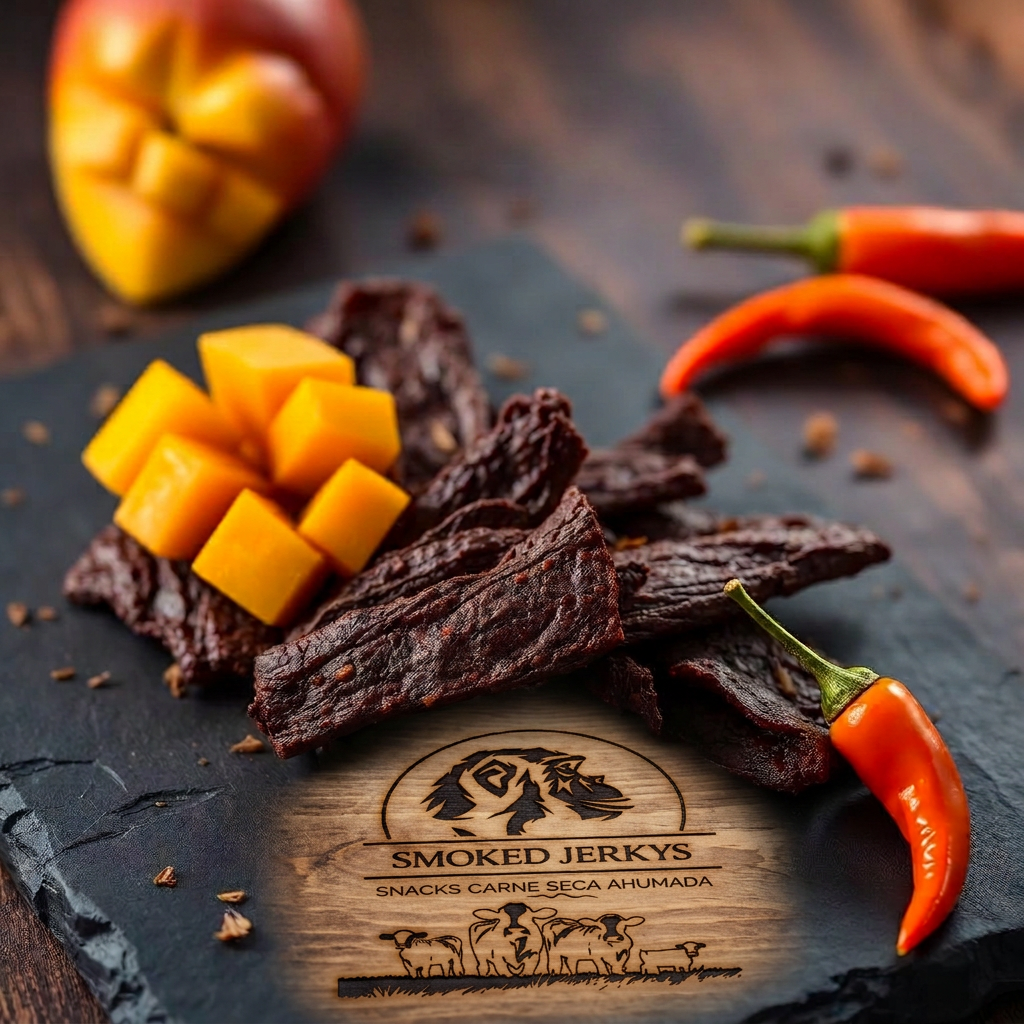 Carne seca ahumada sabor Mango Habanero