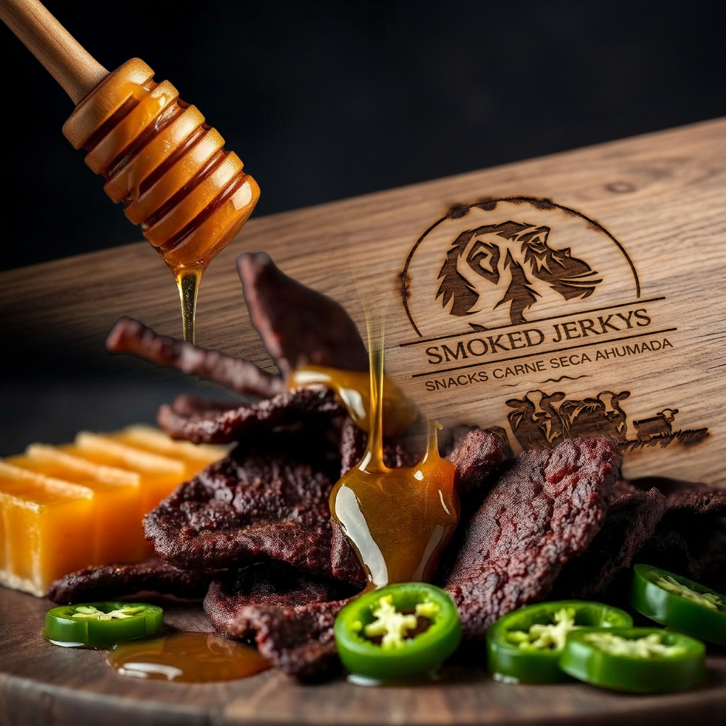 Carne seca ahumada sabor Miel Jalapeño