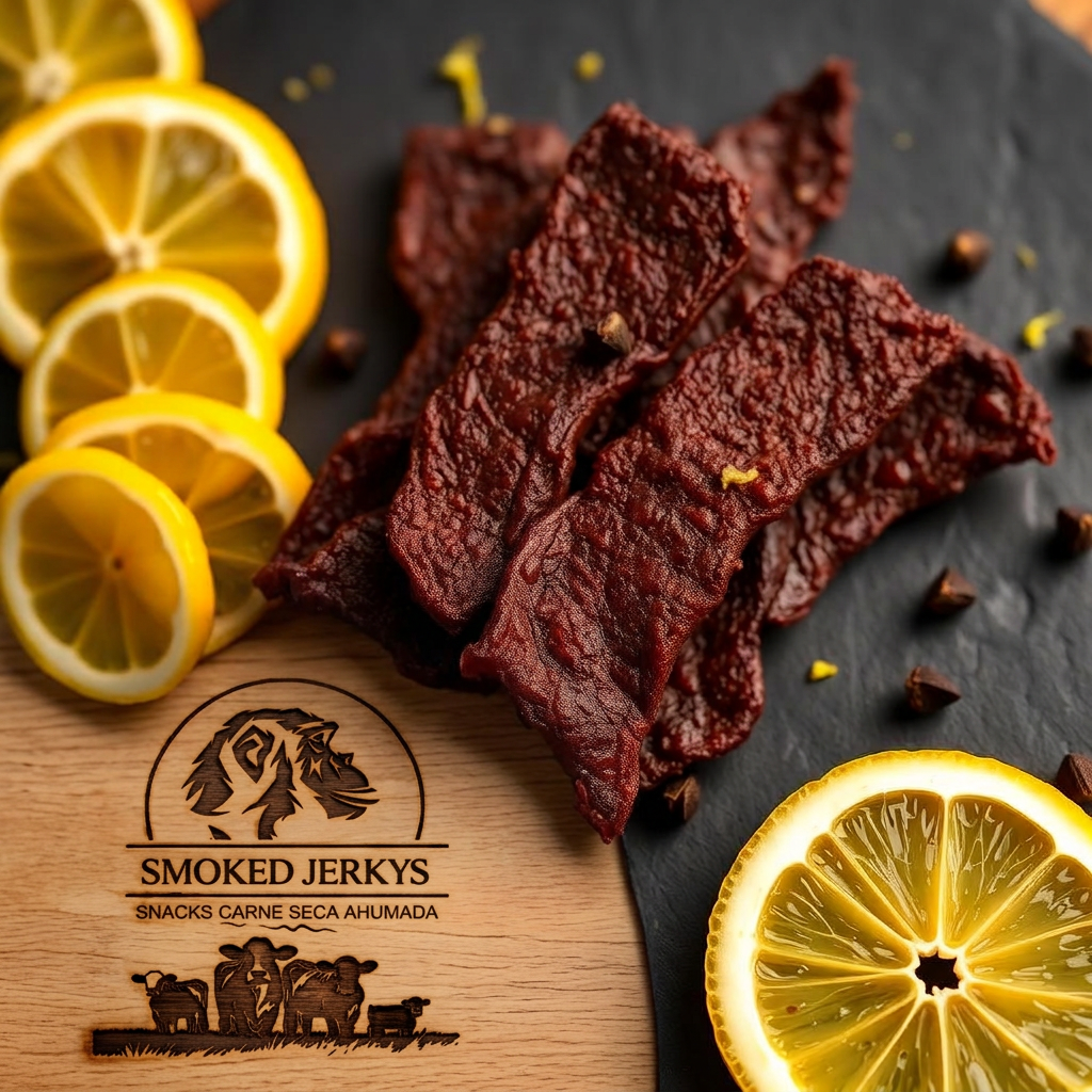 Carne seca ahumada sabor Pimienta Limón