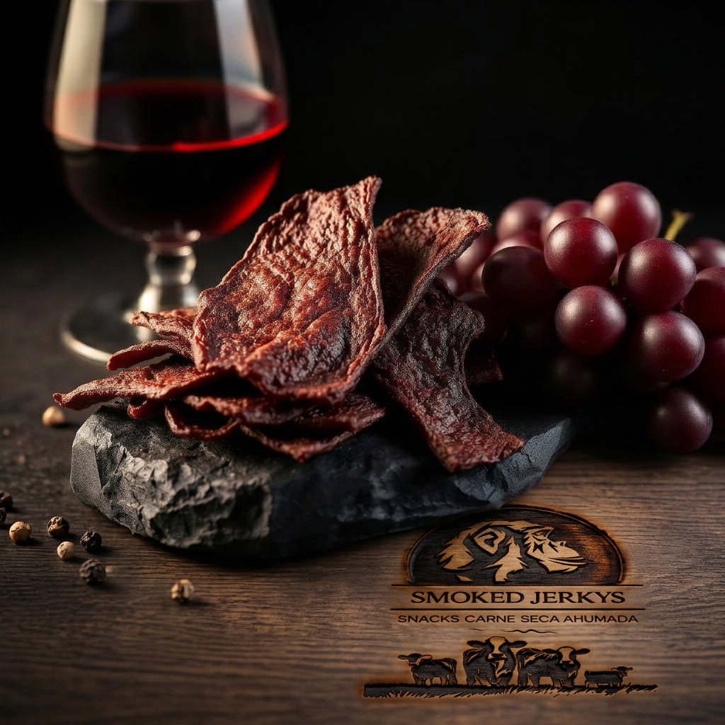 Carne seca ahumada sabor Vino